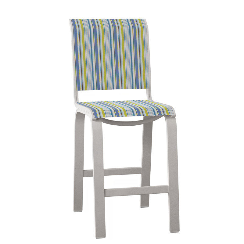 Tabouret de bar 26 po Holna, Gris chaleureux texturé, Littoral