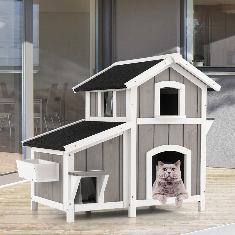 Abri pour chat en bois Eastbourne