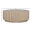 Velma Rubber Wood Coffee Table, Natural