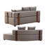 Upholstered Curved Sectional-1725265037