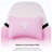Vertagear Adjustable Reclining Ergonomic Faux Leather Swiveling PC & Racing Game Chair in Pink