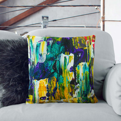 Abstract Square Cushion