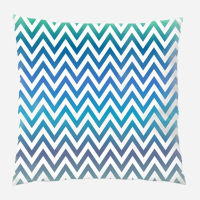 Zig Zag Throw Pillow