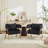 Modern Barrel Accent Chairs(Set Of 2)-24453008