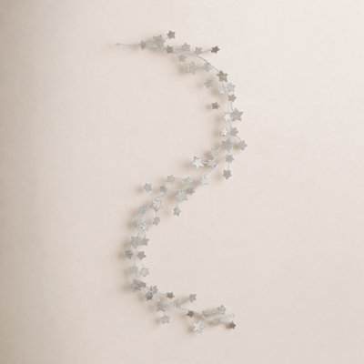 Alarcon Glitter Star Tree Garland