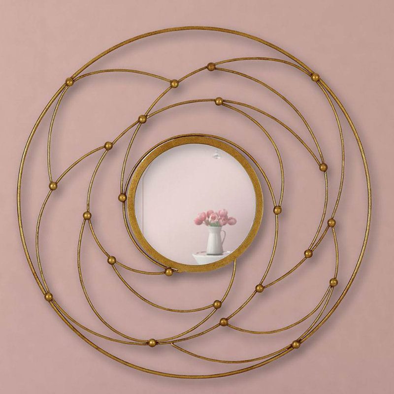 Metal Flat Wall Mirror