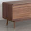Meuble télé simple en bois massif de noyer noir-107393964