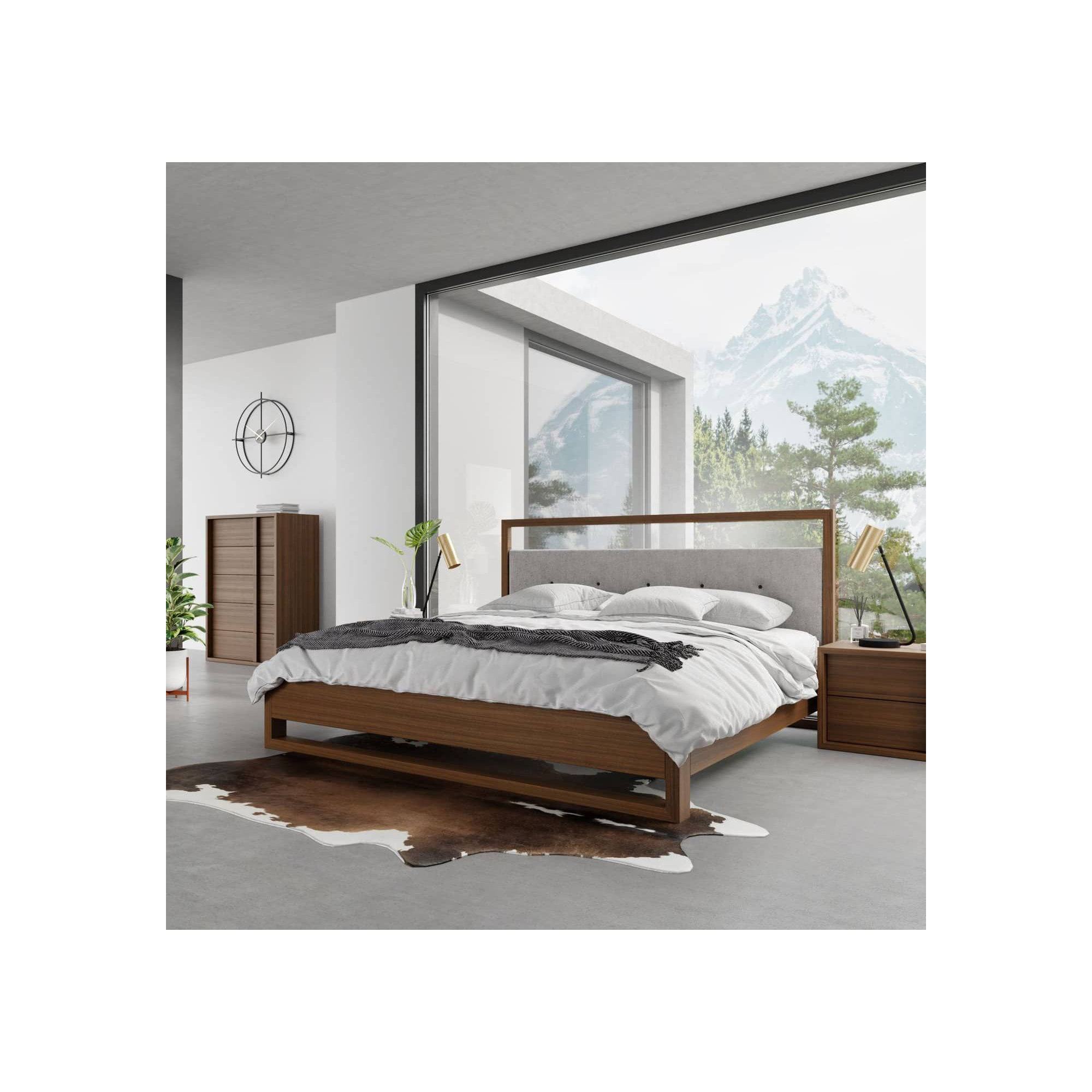 Borough Upholstered Bed, King