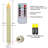 Unscented Flameless Taper Candle