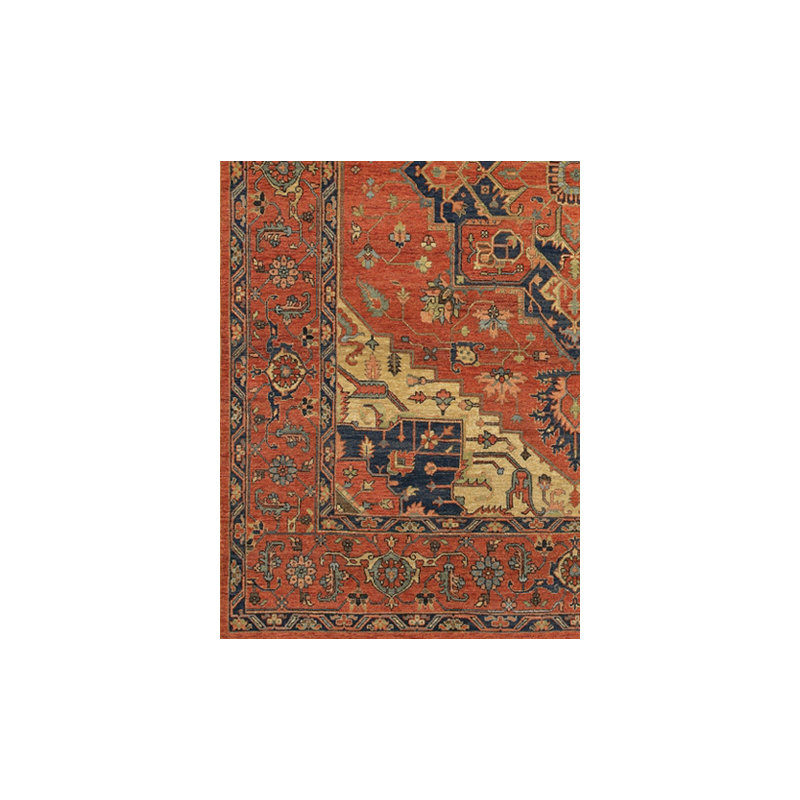 Kamala Wool Oriental Area Rug, Rectangle 2' x 3'