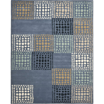 Tanner Hand Tufted Wool Geometric Rug