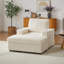 Fauteuil inclinable simple 42,5 pouces en velours côtelé avec dossier-1000137211