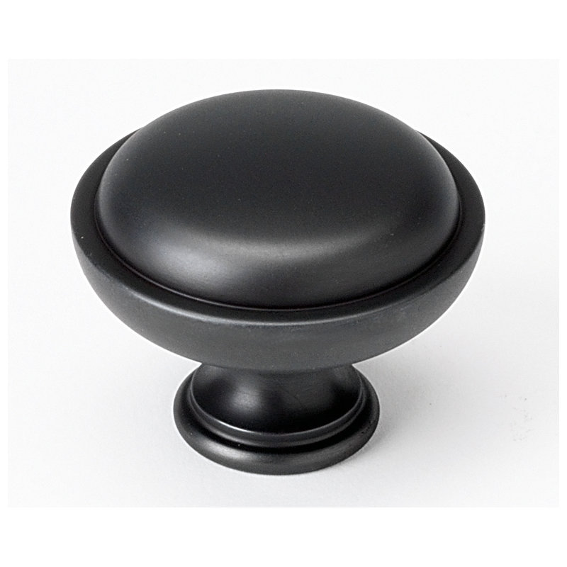 Poignée champignon, Bronze, H 1 po x l 1,25 po x P 1,25 po