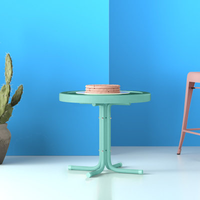 Table d'appoint en acier Burley