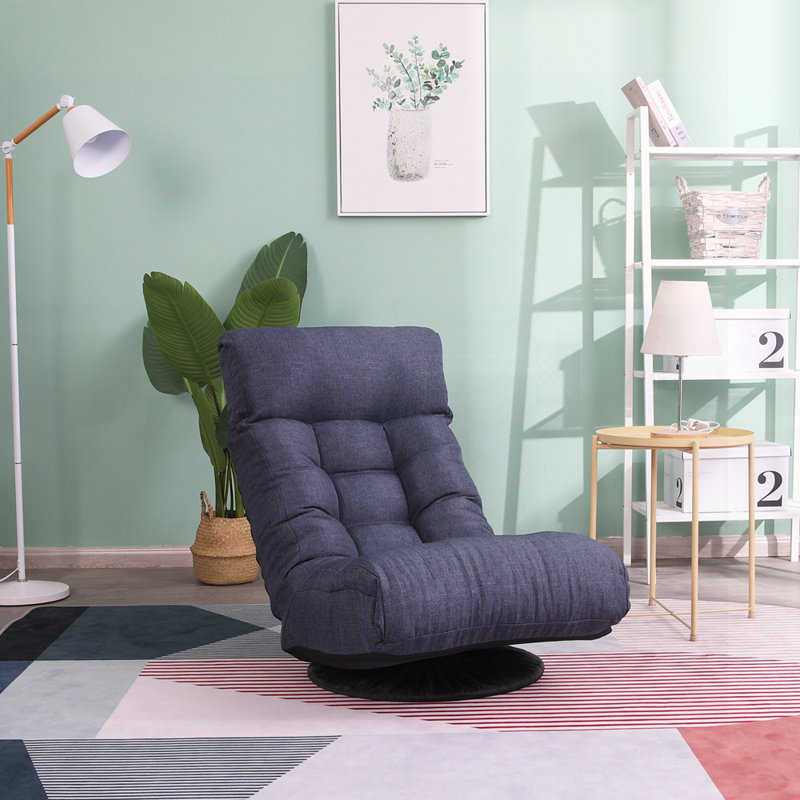 Adjustable Floor Chair Single Sofa, Reclining Japanese Tatami Balcony Chair For Ultimate Relaxation And Comfort
