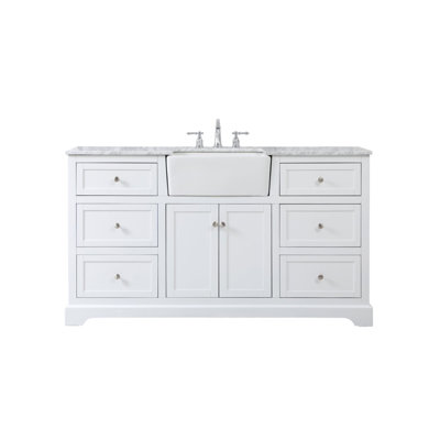 Ensemble de meuble-lavabo simple 60 po Pardue