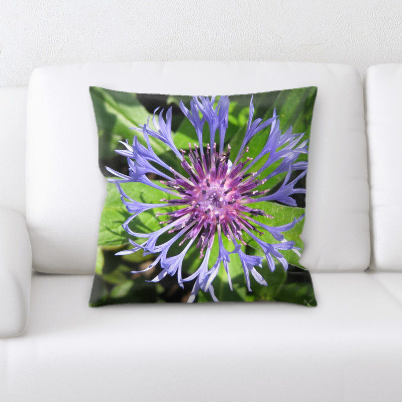Microsuede Throw Pillow