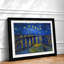 Starry Night over the Rhone Vol.1 by Vincent Van Gogh - Framed Print-62772043-62772044