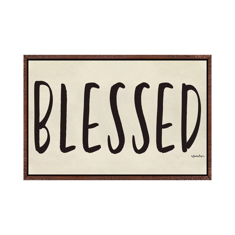 Blessed by Susie Boyer - Gallery-Wrapped Canvas Giclée on Canvas, 66.04 cm H x 45.72 cm W, Classic Wood Framed