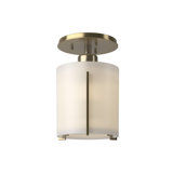 Exos 1 - Light 6" Simple Cylinder Semi Flush Mount