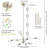 Glenarm 8-Light Modern Sputnik Sphere Chandelier-1074827018
