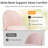 Home Chair Office Desk Chair Teddy Fleece Fabric Vanity Chair - High Backrest Compact Swivel Cute Makeup Desk Chair-1195455889