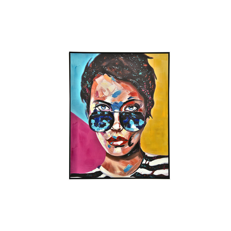 Single Picture Frame Painting on Canvas