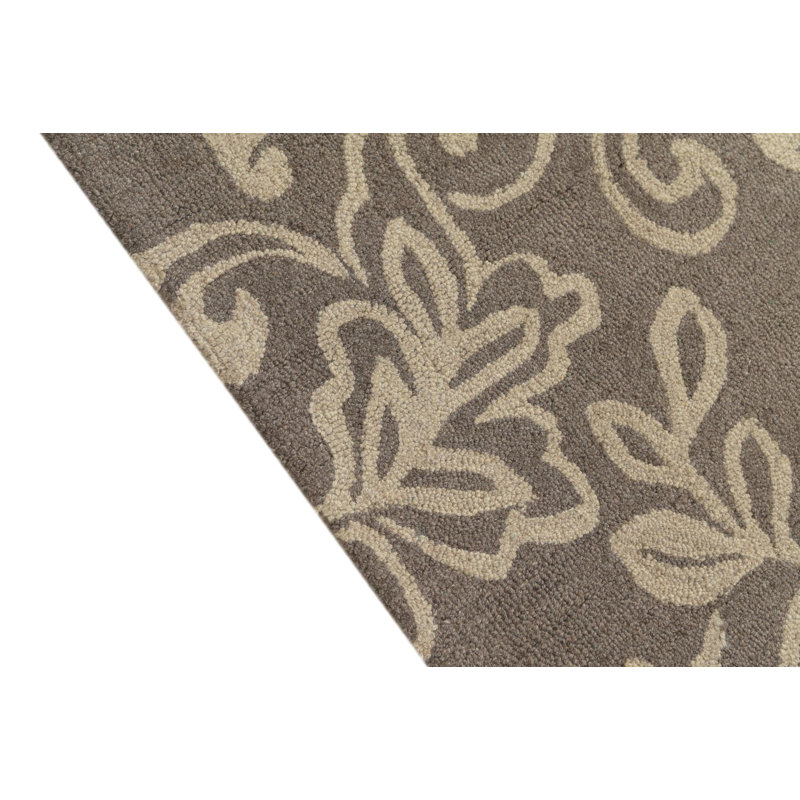 Tapis taupe 5x8