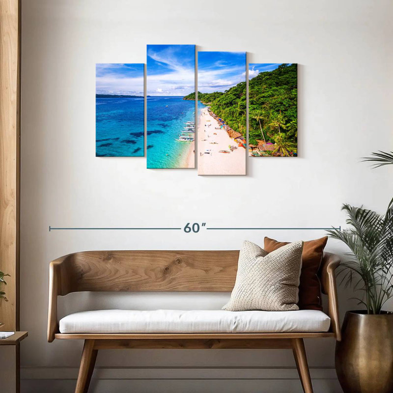 Gillard Boracay Island Beach, 27" H x 43" W