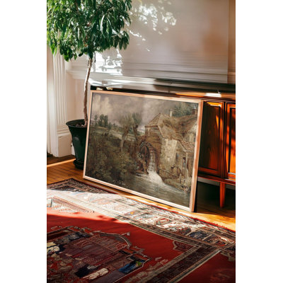 Peinture décorative encadrée