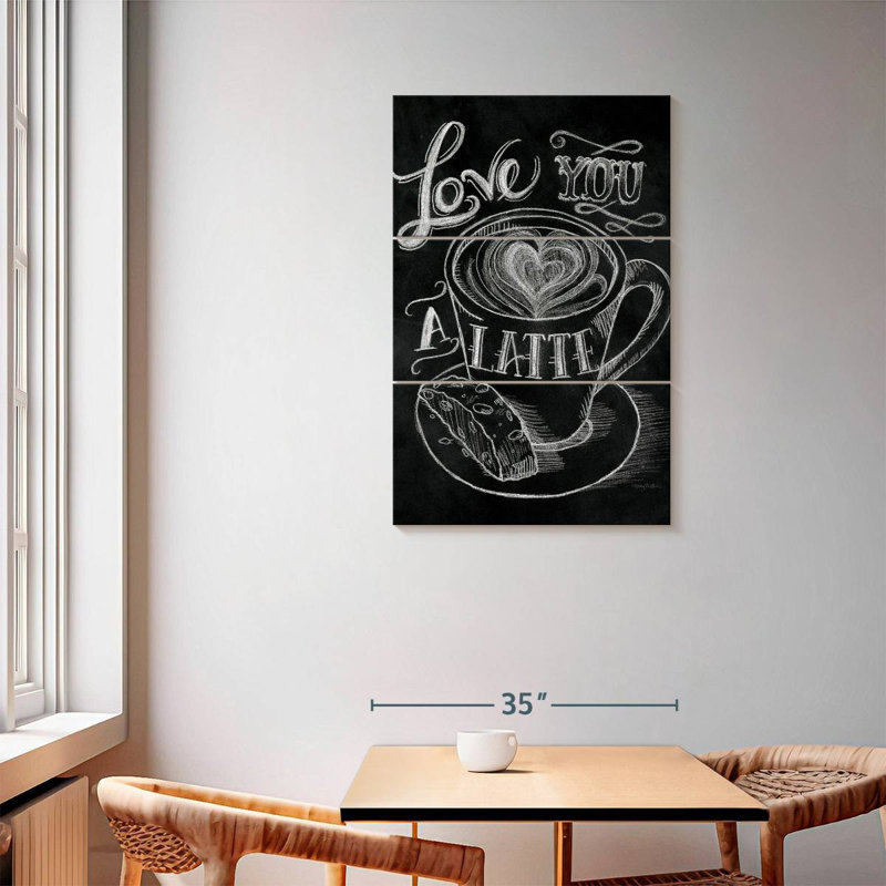 Tergel Love You A Latte I, H 57 po x l 36 po