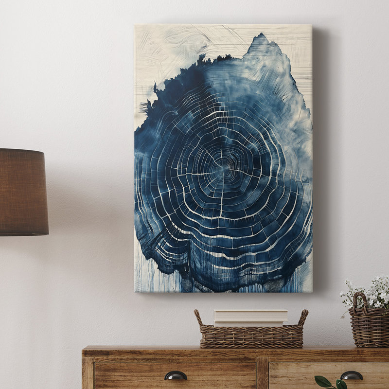 ABSTRACT Series CCIX -Custom Wrapped Gallery Cavas, 18" H x 12" W