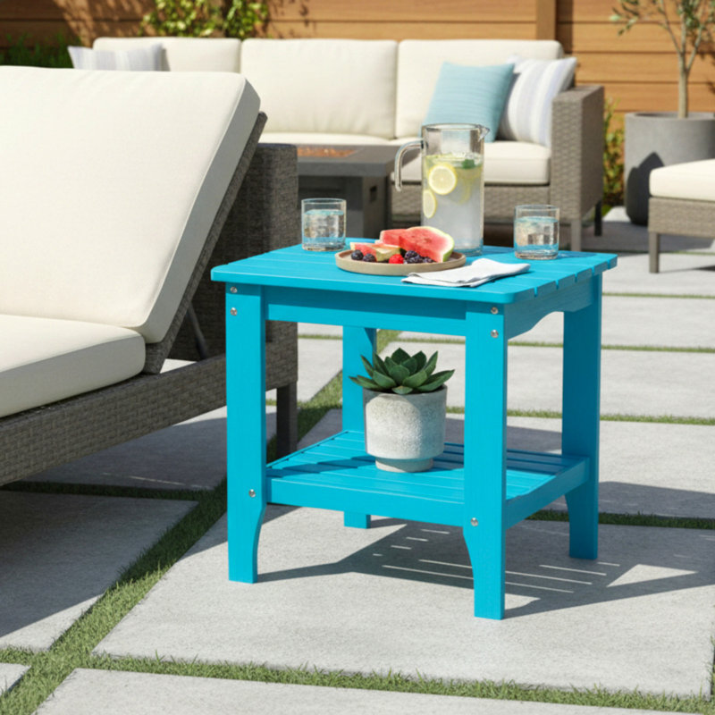 Table d'appoint Endymion, Turquoise