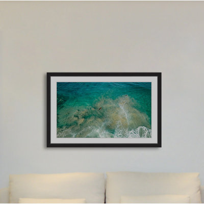 « clear water », impression encadrée