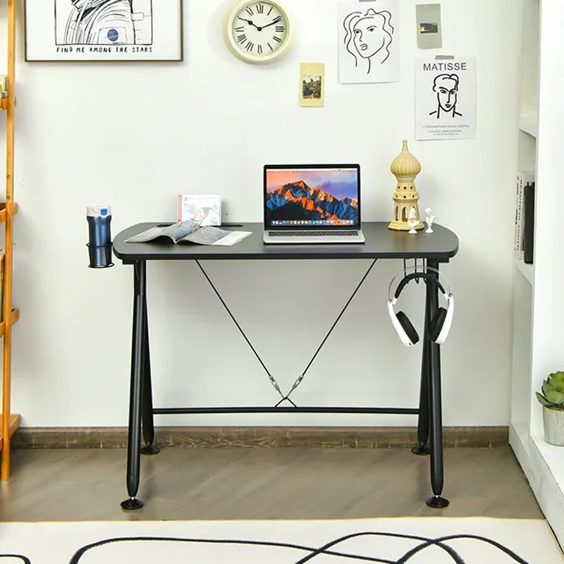 Jefford Metal Base Computer Desk