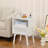 Rattan Nightstand, Boho Side Table With Drawer Open Shelf, Cane Accent Bedside End Table With Solid Wood Legs For Bedroom, Dorm And Small Spaces-1351055846-1351264197