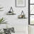 Clydean Floating Reversible Triangle Wall Shelves-1599410529