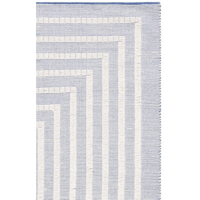 Natura Hand-Woven Striped Wool and Cotton Rug
