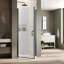 Porte de douche pivotante simple à panneau pivotant l 34 po x H 72 po