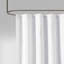 Rideau de douche uni tissé-2076535412