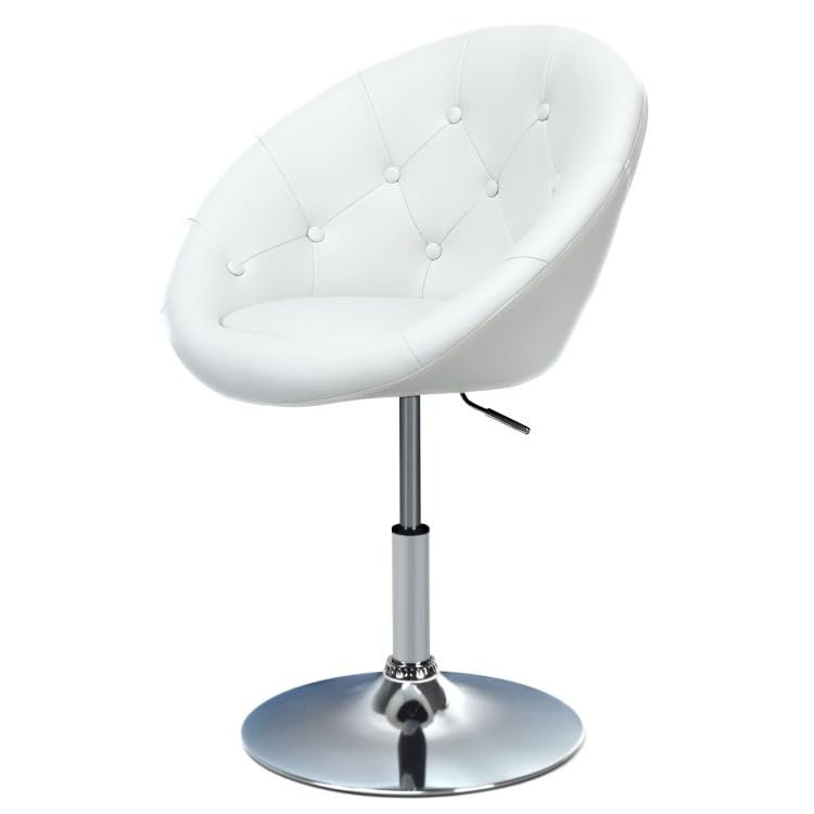 Swivel Counter Stool with Metal Frame