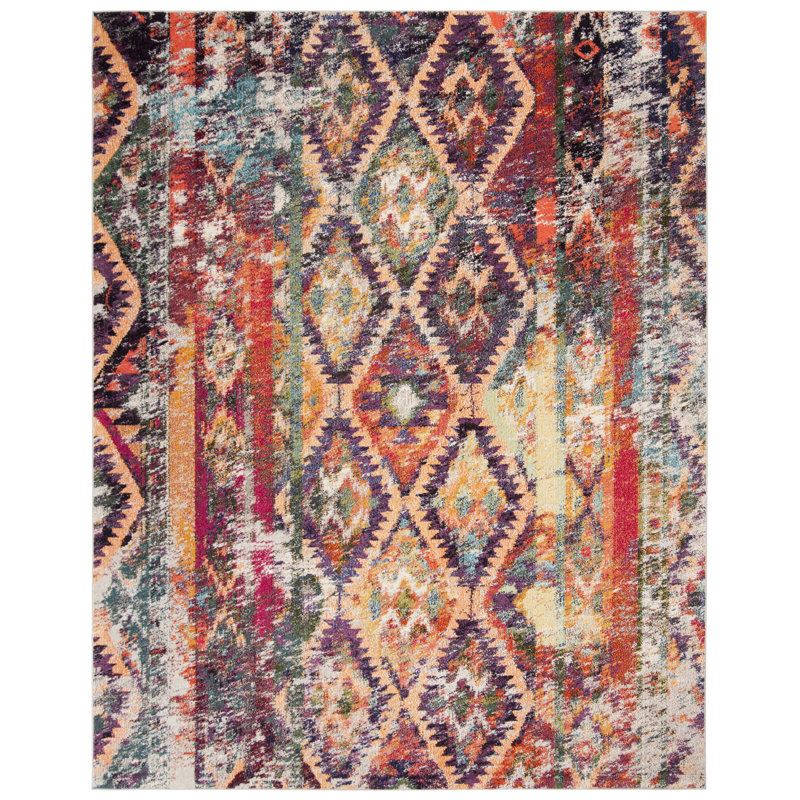 Isabea Performance Oriental Rug, Rectangle 4' x 5'7"