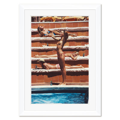 Abstract Print by Slim Aarons