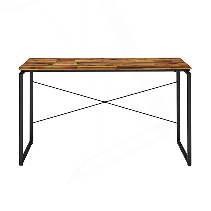 Bureau d'écriture rectangulaire en bois massif, Chêne
