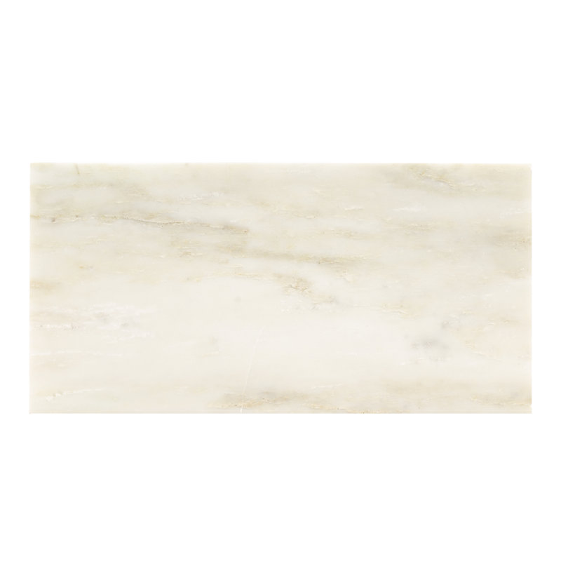 Carrelage de sol en marbre Calacatta Gold 12 po x 24 po