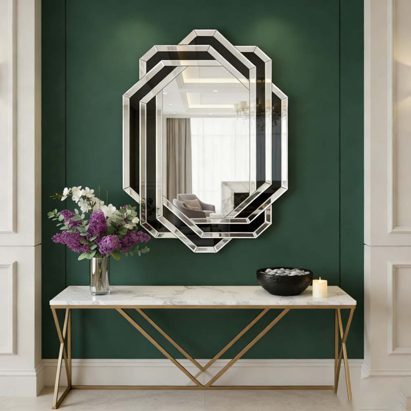 Miroir pour salle de bain, miroir de meuble-lavabo moderne