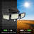 270° Wide Angle Flood Wall Lights With 3 Modes(1 Packs)