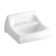 Kingston Ceramic 22" Wall Mount Bathroom Sink with Overflow