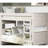 Rustic Twin Bunk Bed Split Into Two And Pine Construction, White
