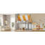 Lit mezzanine avec auvent, lumières DEL et étagère à livres-1026596221-1026596210